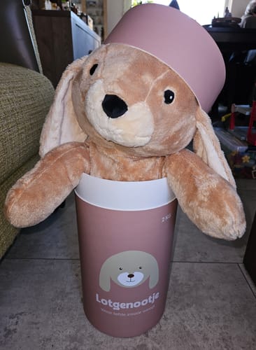 Customer photo review of Lotgenootje Konijn 2kg