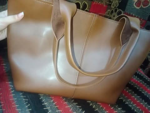 Customer photo review of Portland Tote Expresso