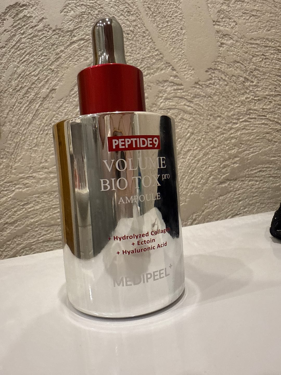 Customer photo review of Peptīdu ampula ar volufilīnu krunciņu novēršanai Medi-Peel Peptide 9 Volume Bio Tox Ampoule Pro