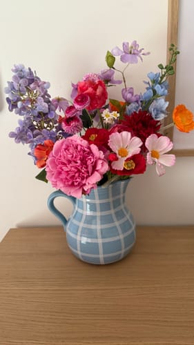 Customer photo review of Bright Silk Flowers