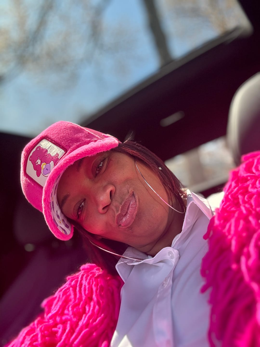 Customer photo review of OVERLORD X Care Bears: Secret Bear Trucker Cap