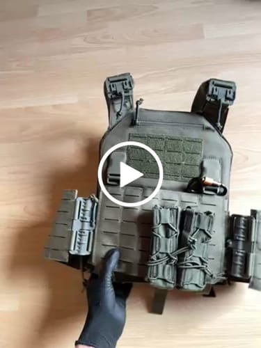 Customer video review of Plattenträger BRAVO in steingrau- oliv - bis SK4