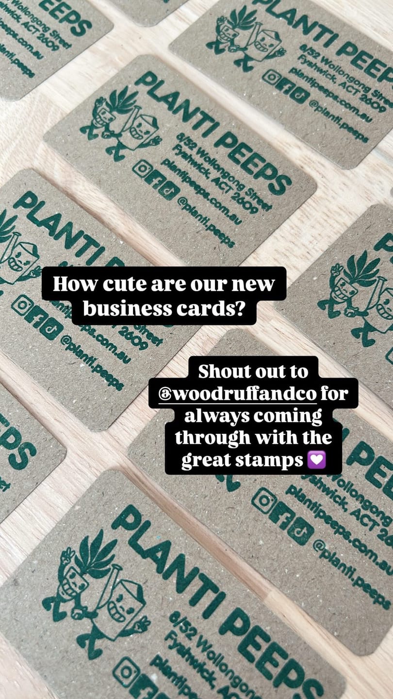 Customer photo review of Pre-Inked Stamps