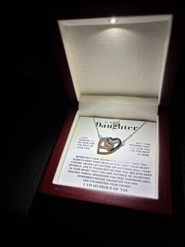 Customer photo review of To My Daughter - Beautiful Gift Set - SS176D