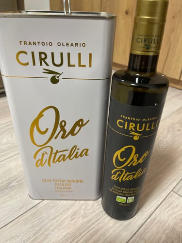 Customer photo review of Offerta 1 Valigetta da 3 bottiglie di olio extravergine Biologico • 750ml