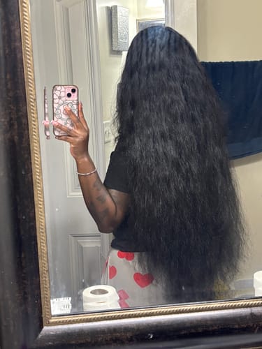 Customer photo review of Raw Indian Wavy Hair