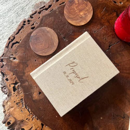 Customer photo review of 4x6 Vintage matted photo album