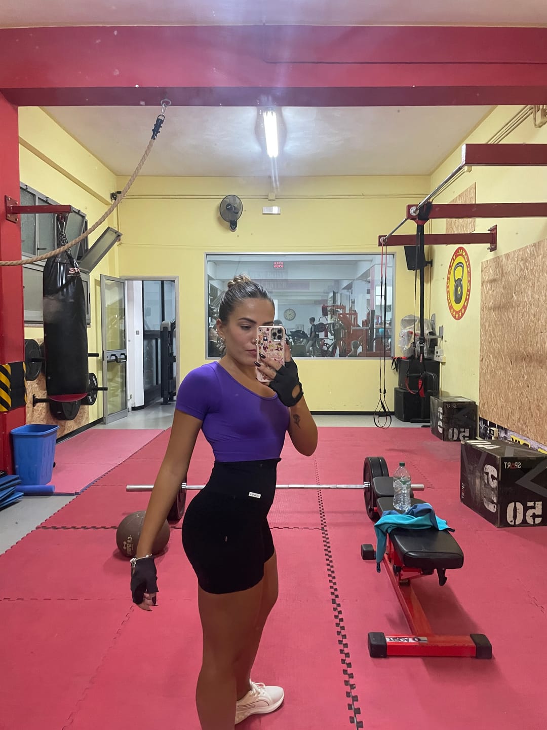 Customer photo review of Shorts Jungle Leopardo Fuxia