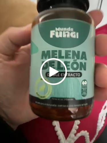 Customer video review of Melena de León en Cápsulas - Ultra Concentrado