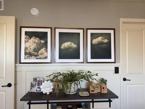 Customer photo review of Vintage Clouds Set of 3 Prints