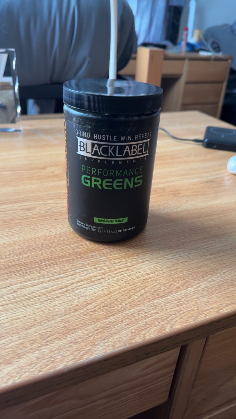Customer photo review of PERFORMANCE GREENS