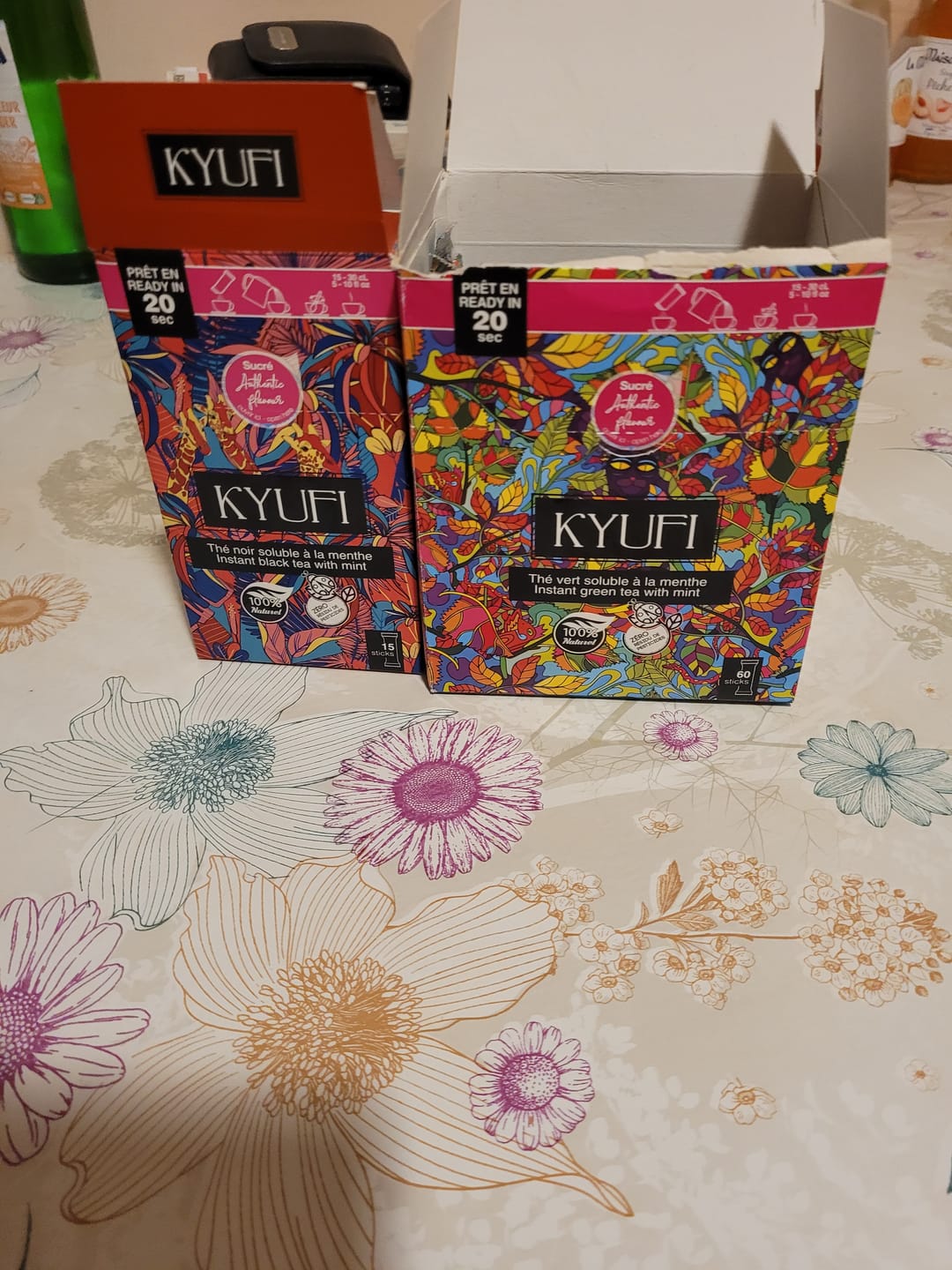 Customer photo review of Thé Noir Instantané À La Menthe - Recette Authentique