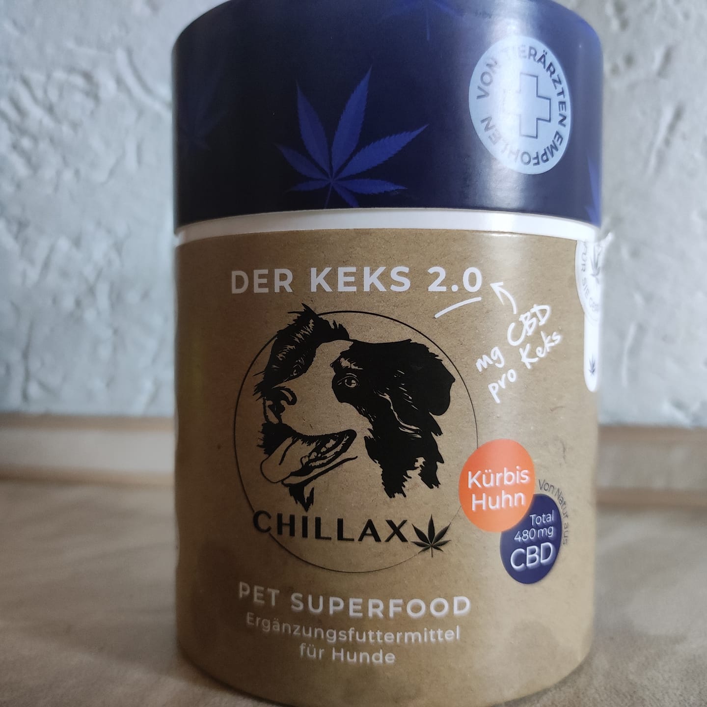 Customer photo review of Hundekekse - Kürbis-Huhn - 2 mg CBD - Total 480 mg CBD