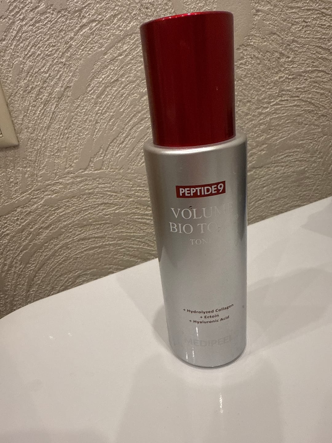 Customer photo review of Peptīdu toniks-būsteris ar matriksilu Medi-Peel Peptide 9 Volume Bio Tox Toner Pro