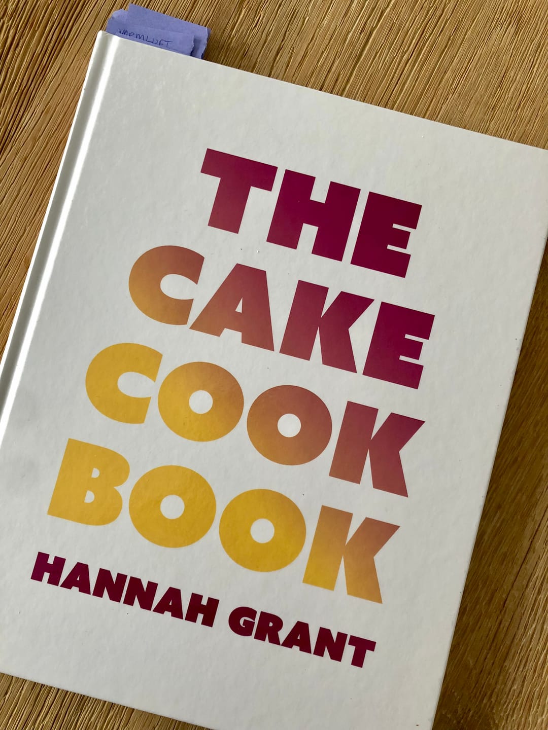 Customer photo review of The Cake Cookbook (Dansk)