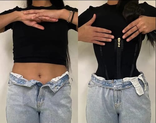 Customer photo review of Hourglass Waist Trainer