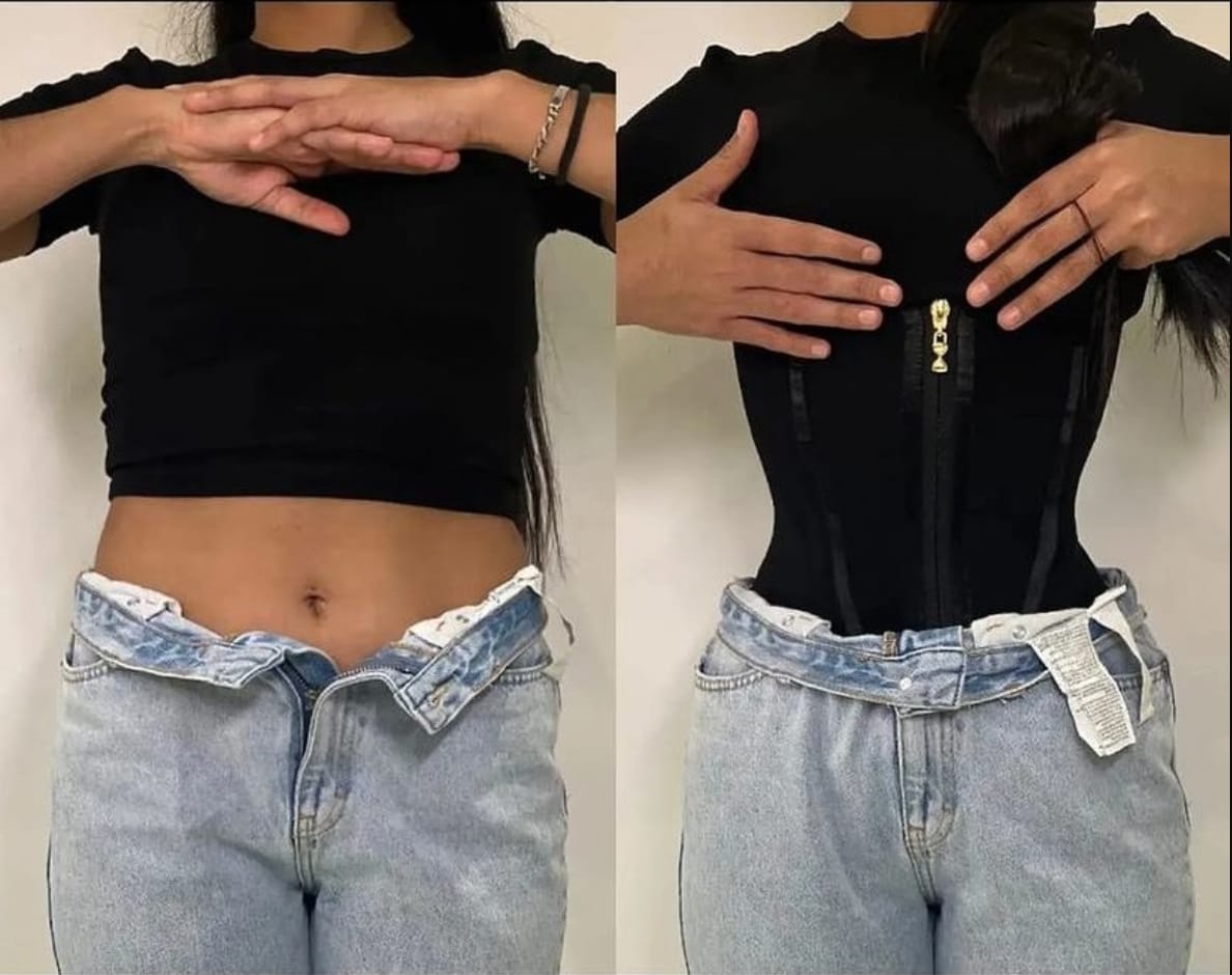 Customer photo review of Hourglass Waist Trainer