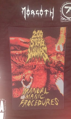 Customer photo review of 200 Stab Wounds - Manual Manic Procedures - Backpatch