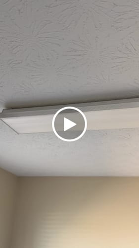 Customer video review of Modern Brass Matte Glass Globe Sputnik Semi-Flush Mount