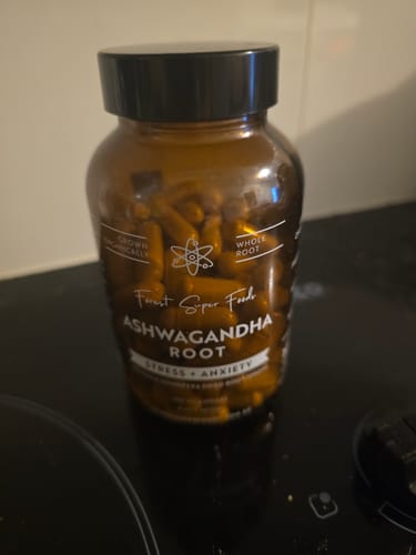 Customer photo review of Pure Organic Ashwagandha Capsules