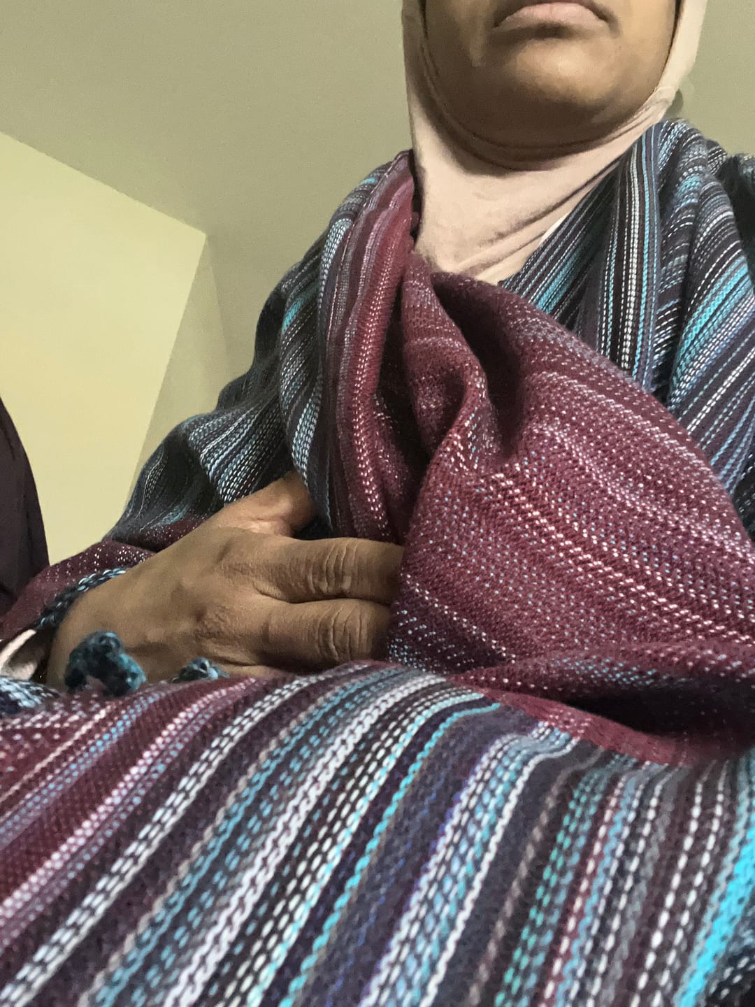 Customer photo review of NEW! Organic Cotton Turkish Towel Multi