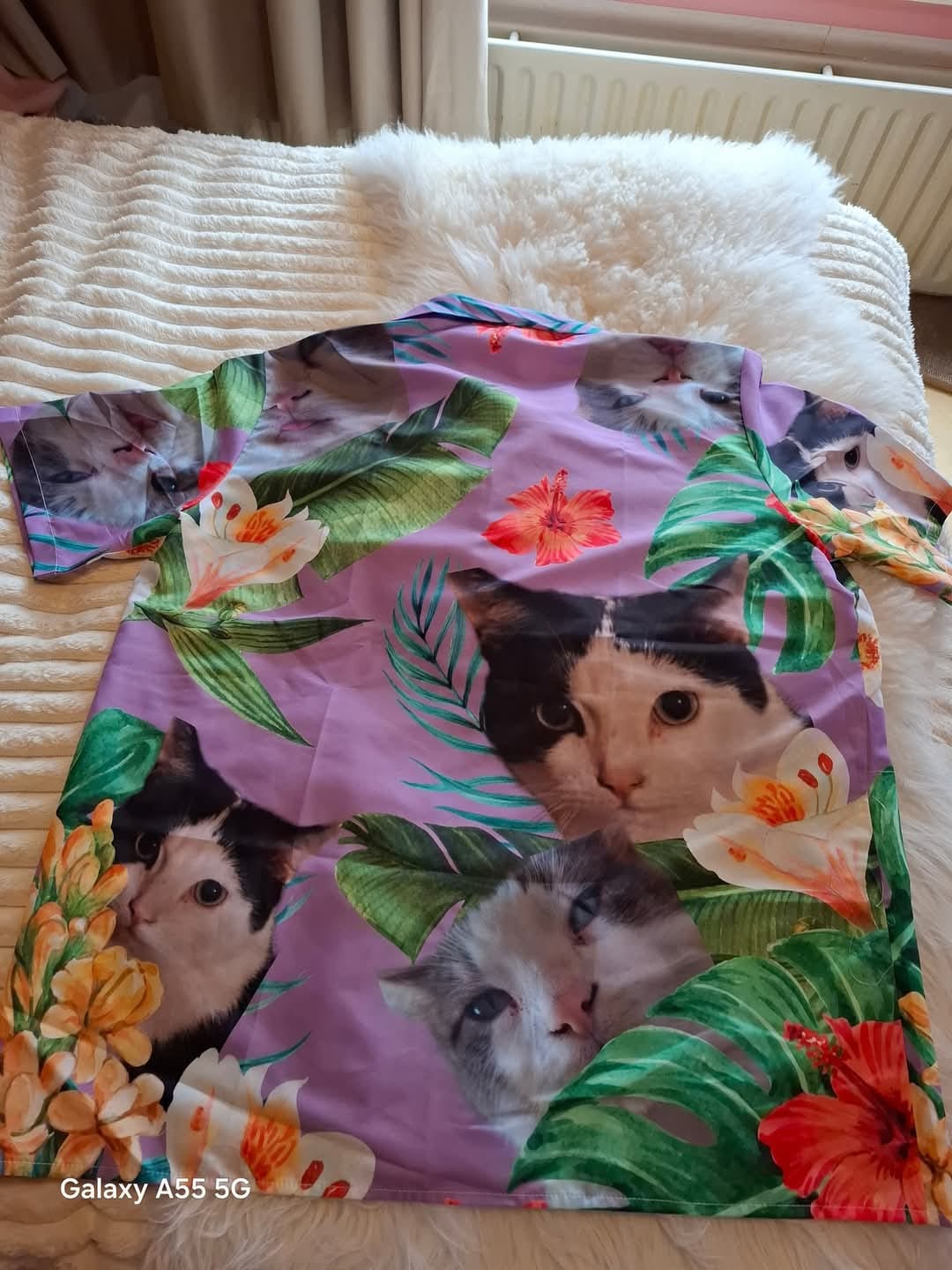 Customer photo review of Jouw foto - Gepersonaliseerd Hawaiiaans hemd