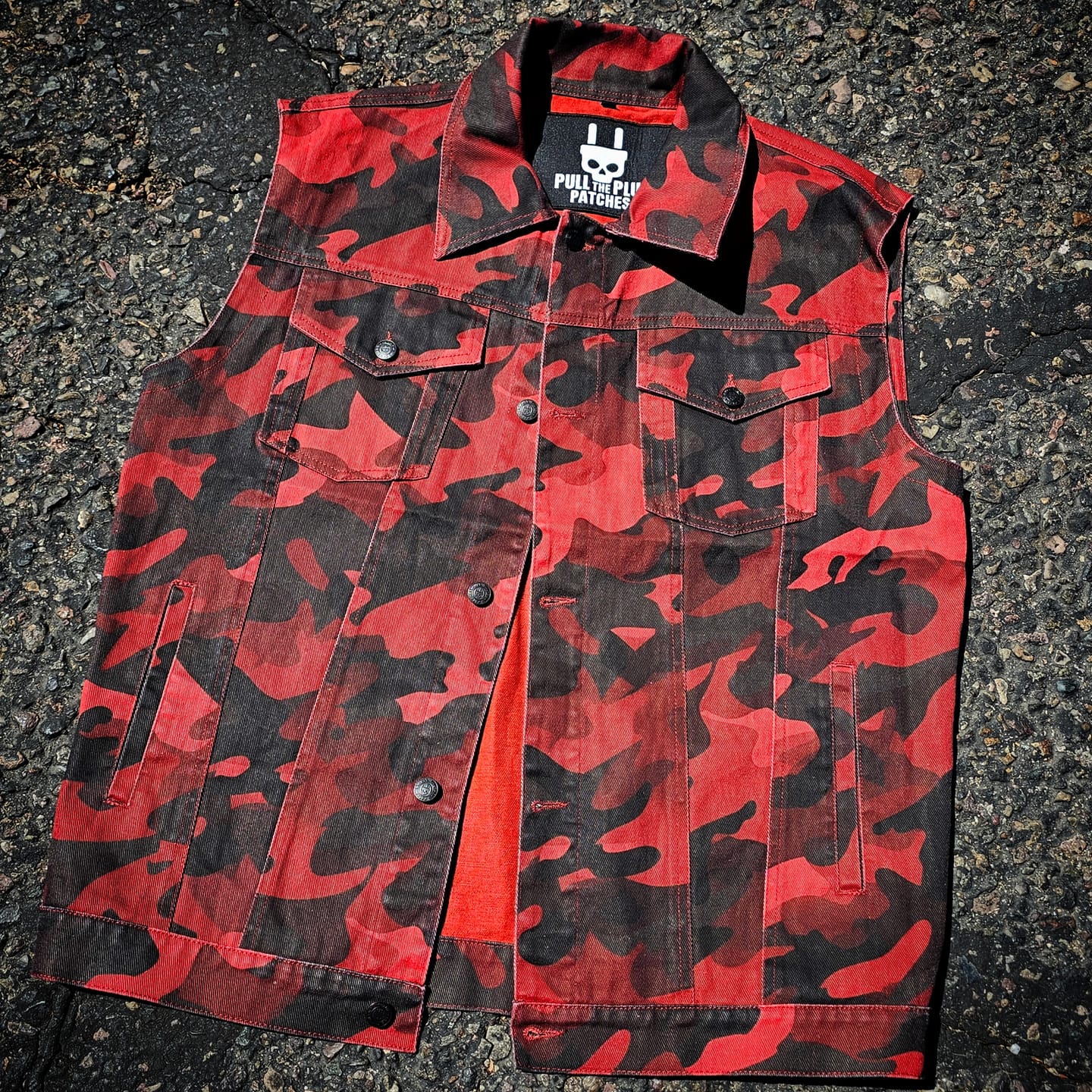Customer photo review of The Camouflage In The Sky Is Ours - Vest