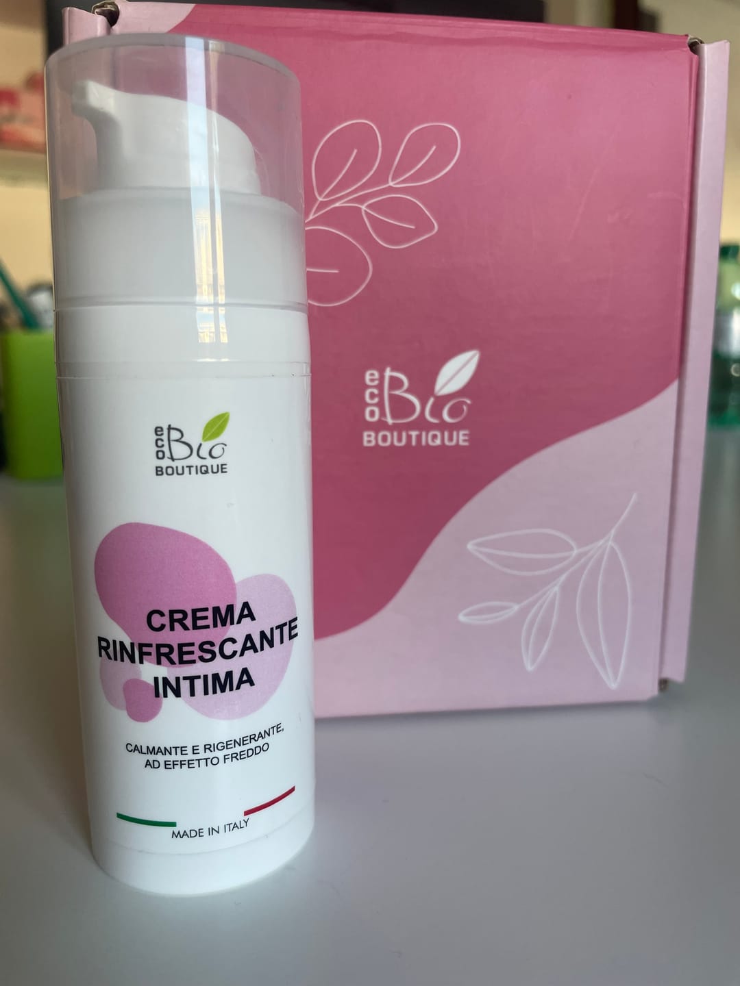 Customer photo review of Crema Rinfrescante Intima