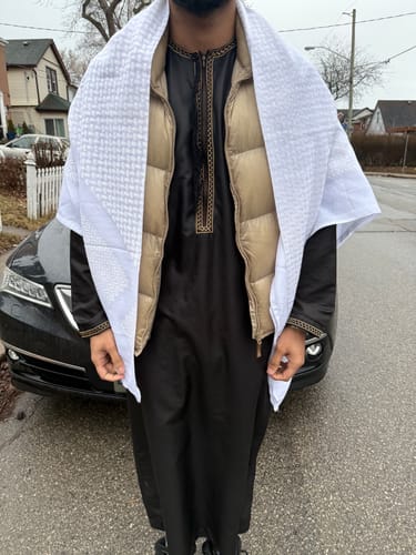 Customer photo review of Keffiyeh White