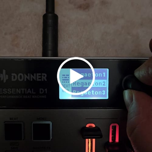Customer video review of Donner Essential D1 Performance Beat Machine Drum Machine