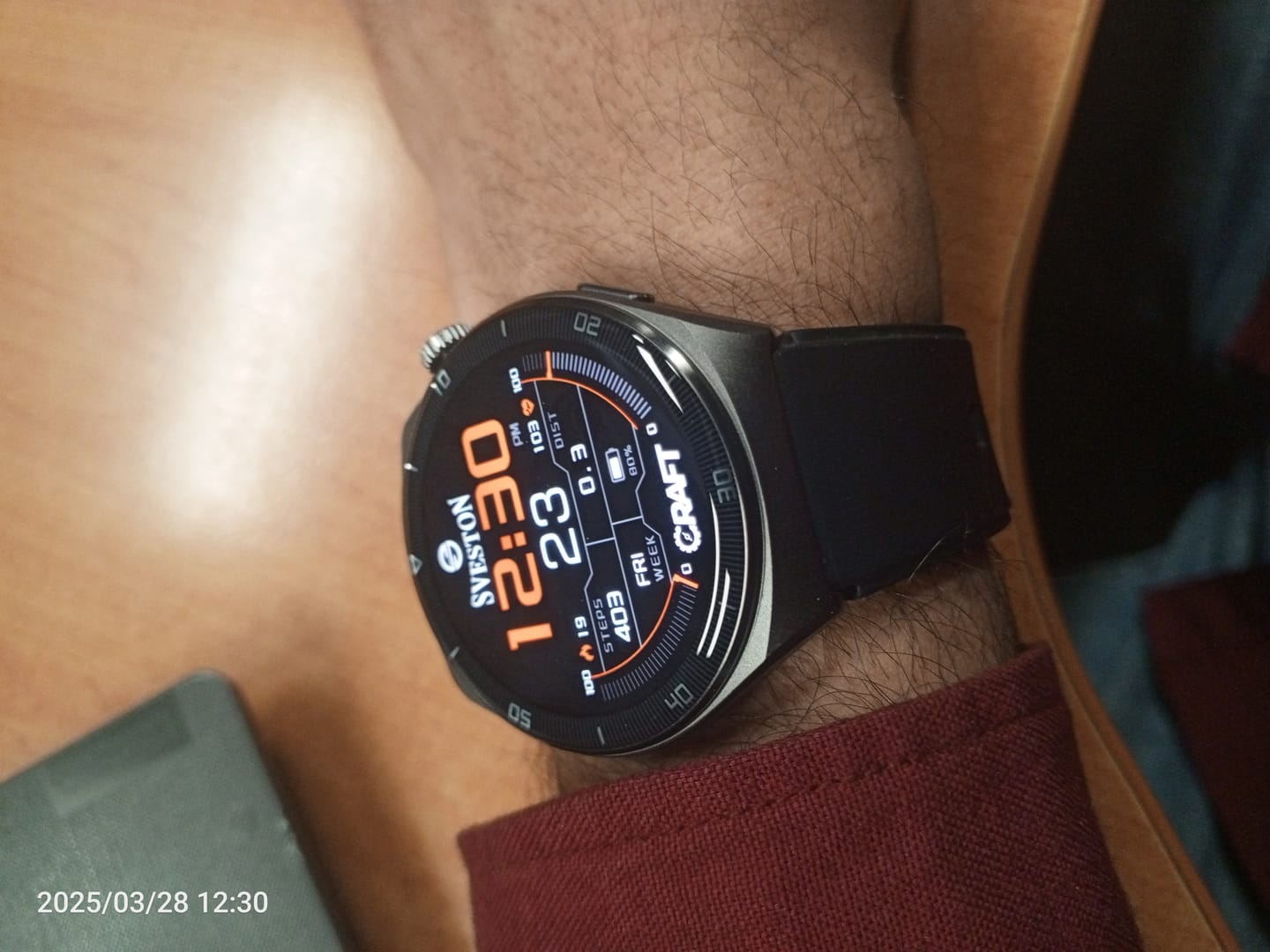 Customer photo review of Craft Smartwatch