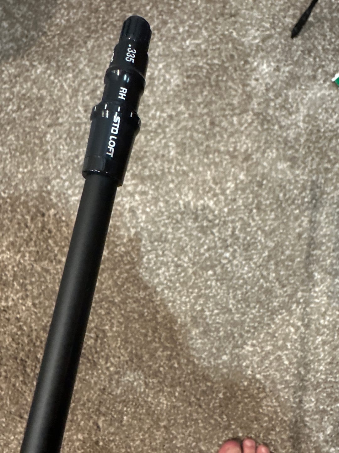 Customer photo review of TaylorMade Qi35 Driver & Fairway Compatible Shaft Adapter