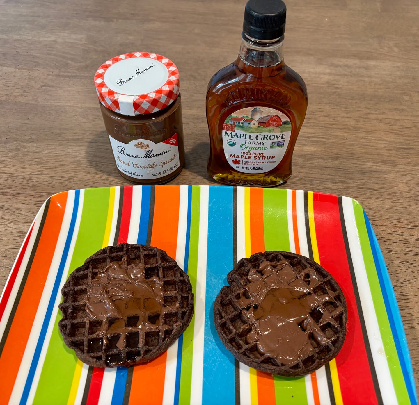 Customer photo review of Protein Waffles At Home (5x 8-packs)