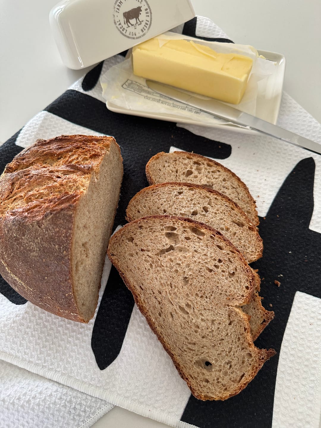 Customer photo review of Swiss Farmers Sourdough Loaf