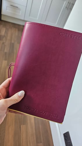 Customer photo review of Planners Starter Kit-  'CANDY HEART'