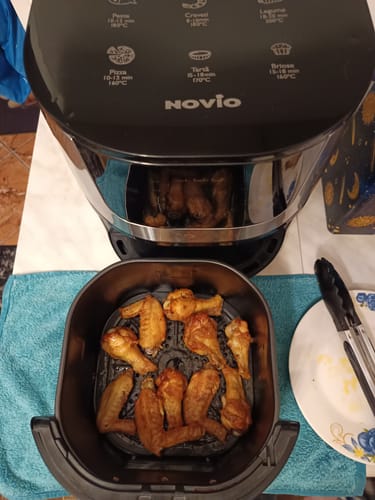 Customer photo review of Air Fryer Novio Grill & Fry