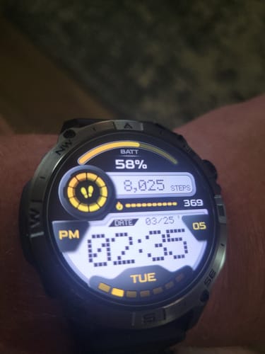 Customer photo review of ZE™ Force Smartwatch – Power Your Day, Track Your Way