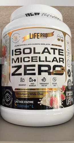 Customer photo review of Life Pro Nutrition - Isolate Micellar Casein