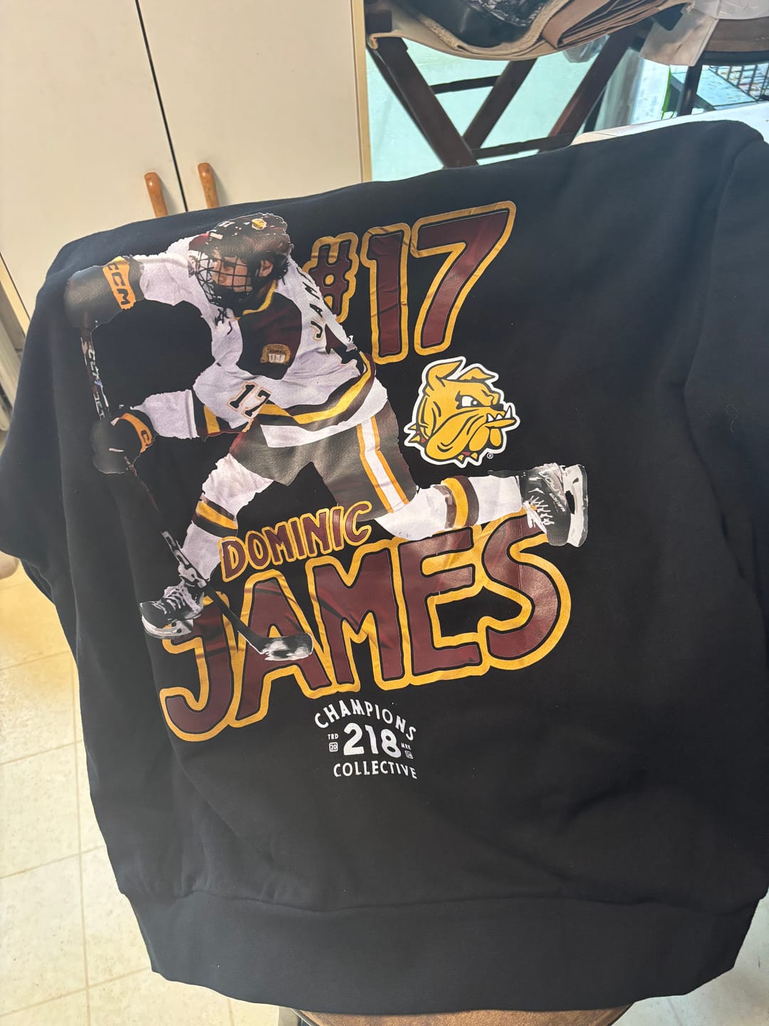 Customer photo review of DJ17 Hoodie