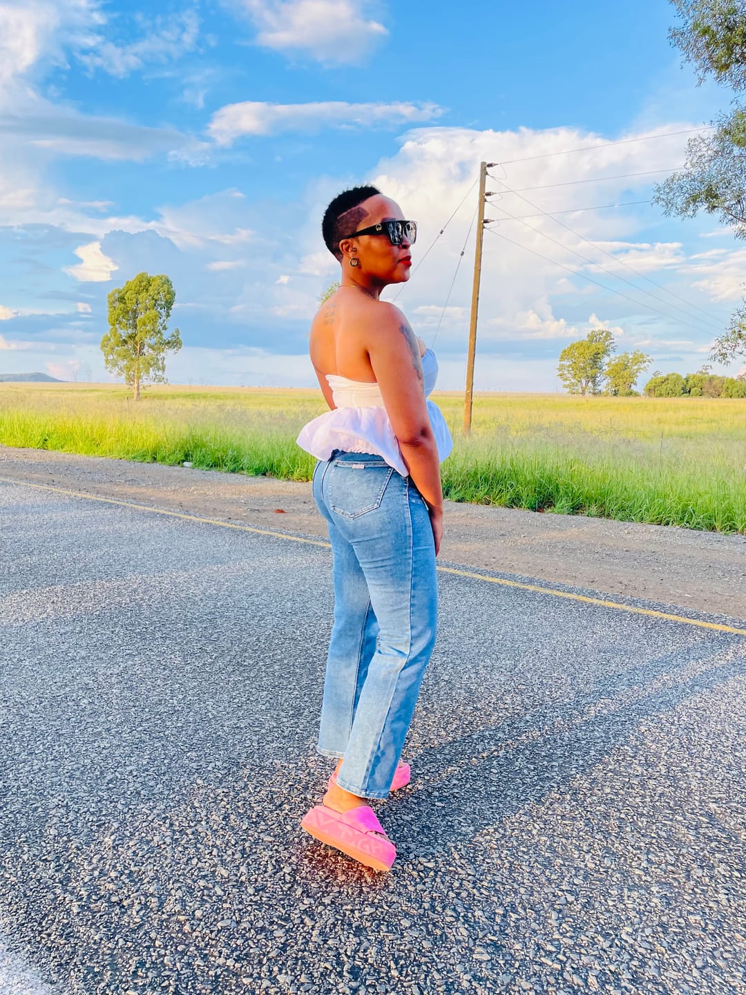 Customer photo review of Campbell Sunglasses