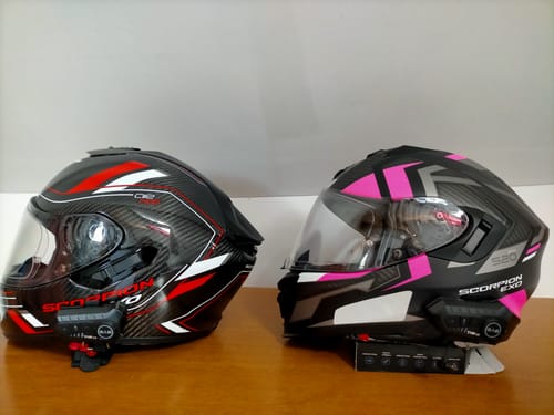 Customer photo review of Motarcom - L'intercom moto haut de gamme et abordable