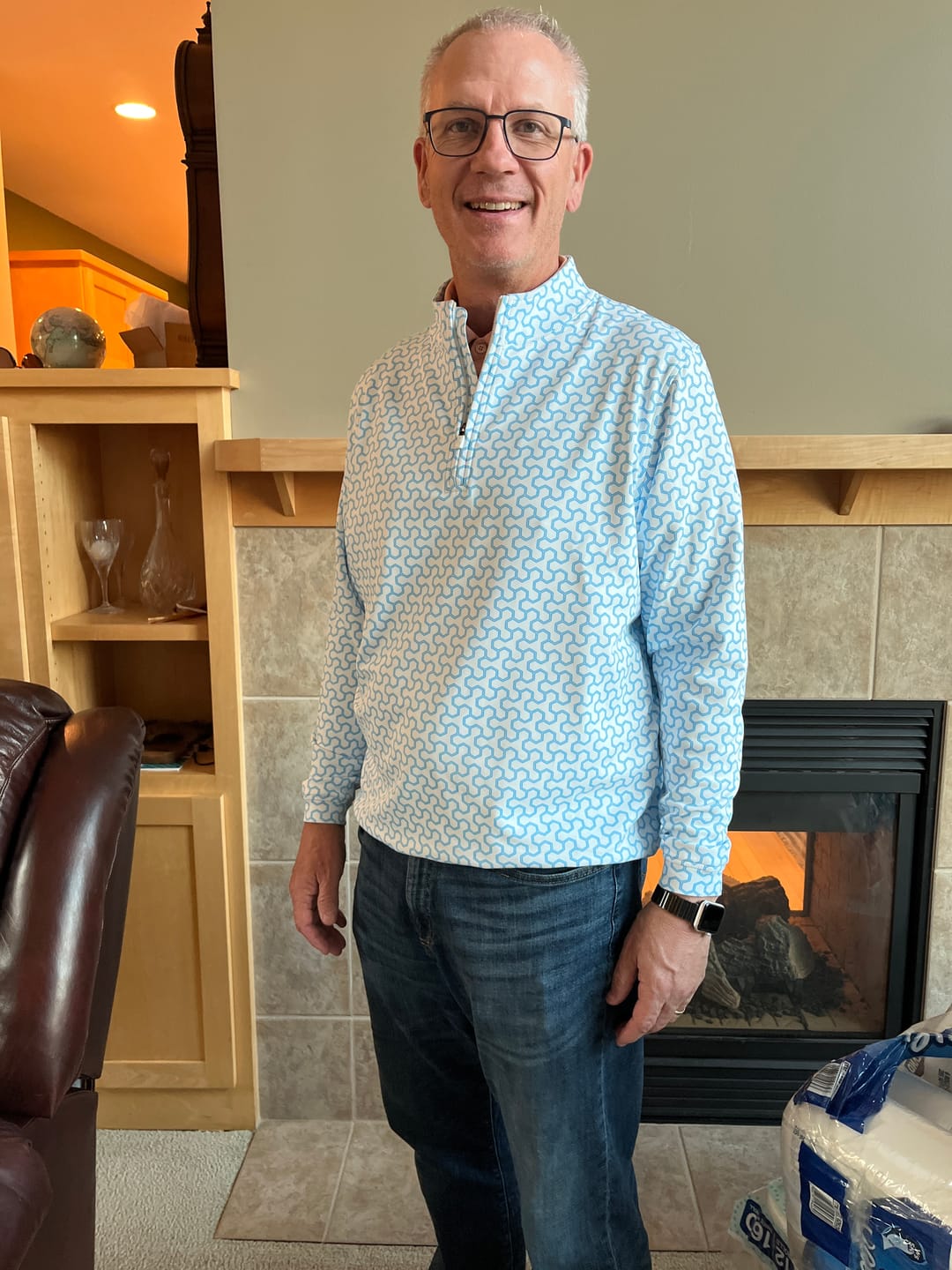 Customer photo review of Cloud 1/4 Zip