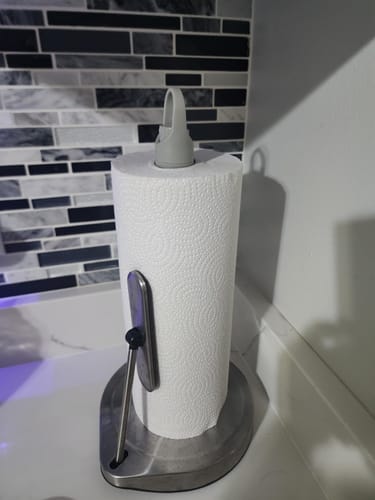 Customer photo review of Eldhúsrúllustandur m/Spreybrúsa - (2 in 1)