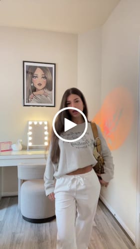 Customer video review of all my love knitted crew-neck