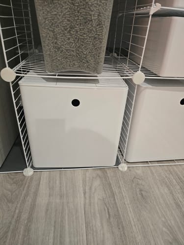 Customer photo review of White C&C Cage Grids