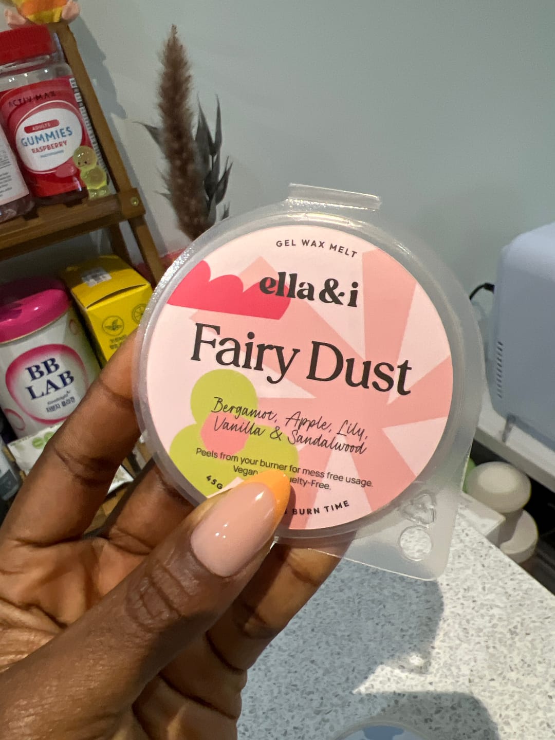 Customer photo review of Fairy Dust Gel Melt