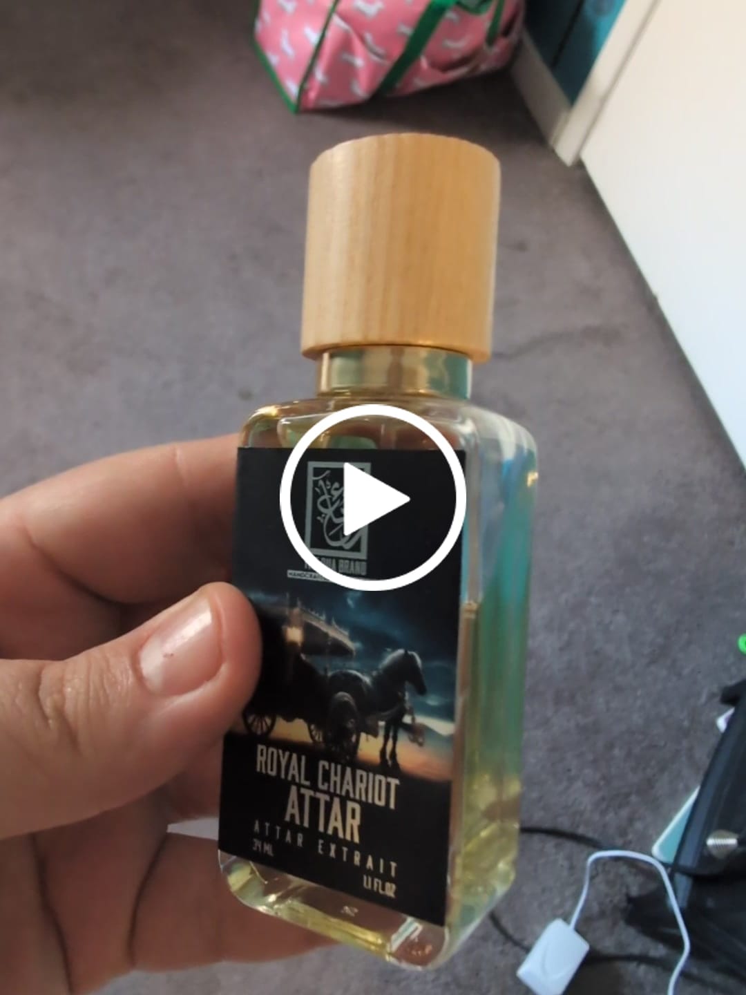 Customer video review of Royal Chariot Attar
