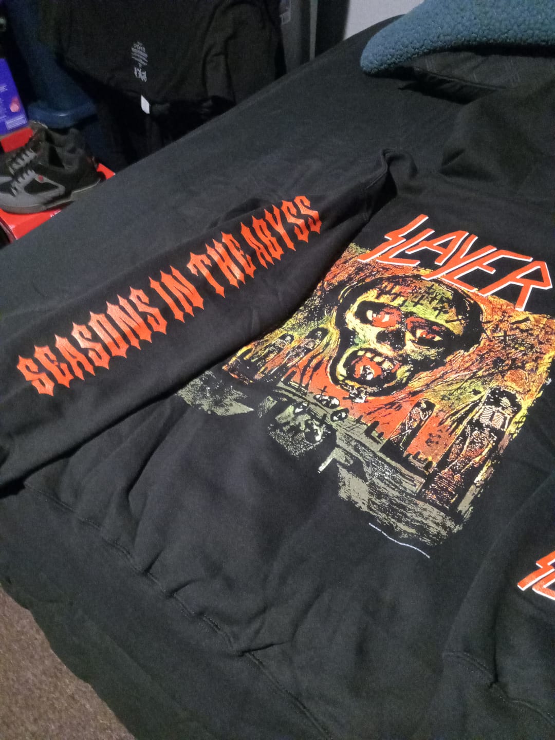 Customer photo review of Slayer - Seasons In The Abyss - Pullover Hoodie