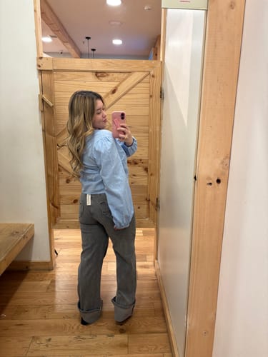 Customer photo review of Pantalón Wide Leg Corazón Gray R