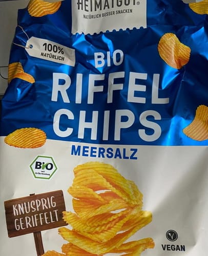 Customer photo review of Bio Riffel Chips Meersalz